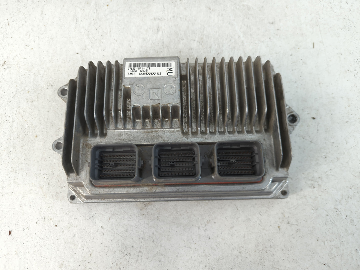 2015 Honda Accord PCM Engine Control Computer ECU ECM PCU OEM P/N:37820-5A1-L73 Fits OEM Used Auto Parts - Oemusedautoparts1
