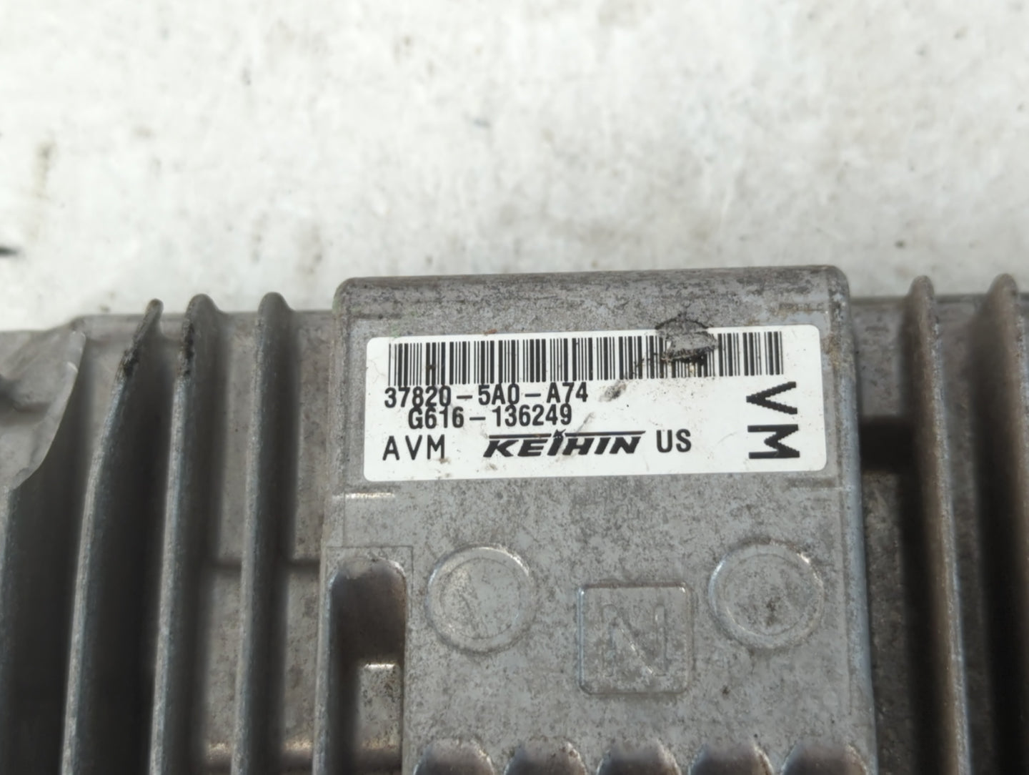 2015 Honda Accord PCM Engine Control Computer ECU ECM PCU OEM P/N:37820-5A0-A74 37820-5A0-A73 Fits OEM Used Auto Parts - Oem