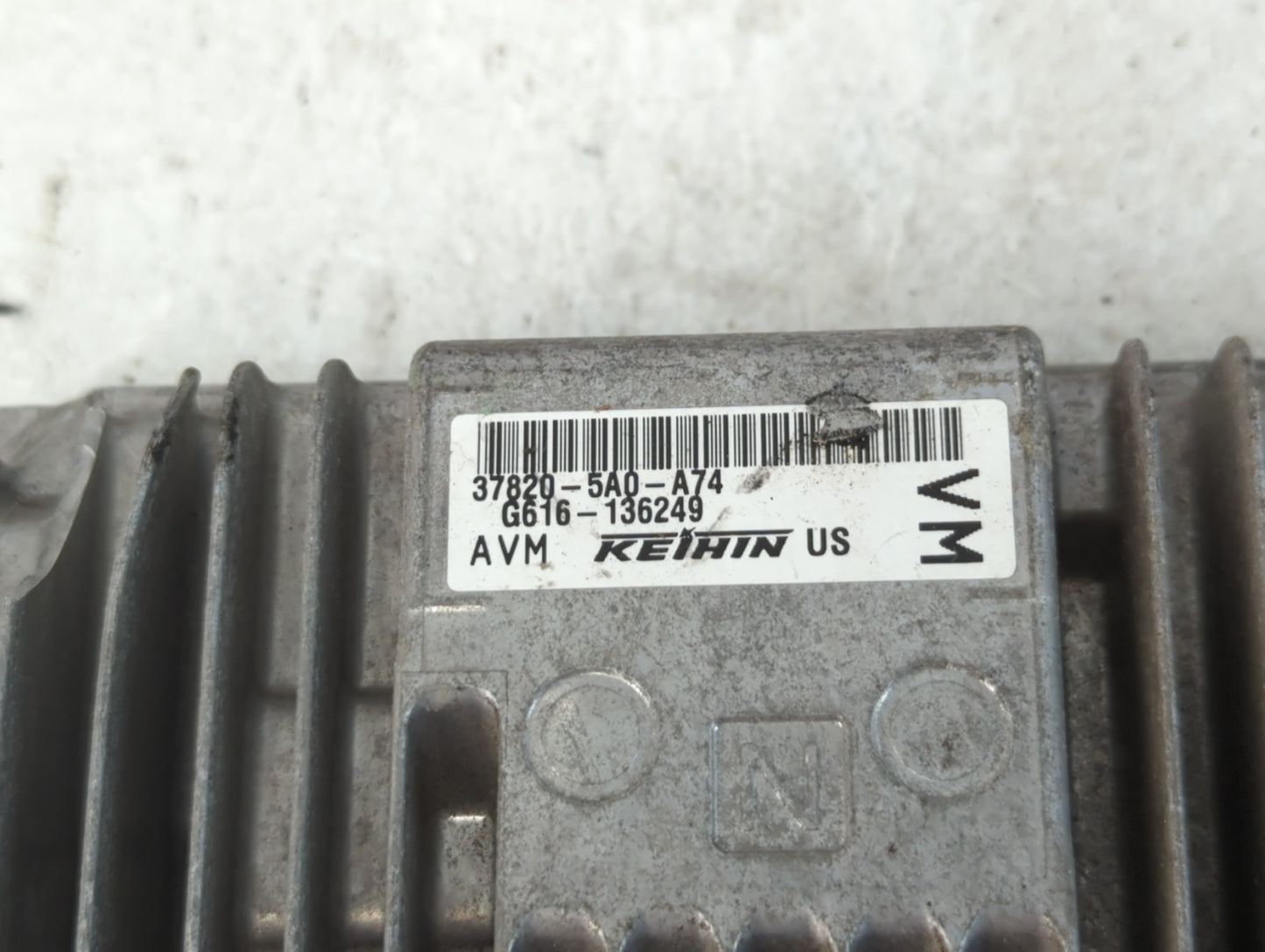 2015 Honda Accord PCM Engine Control Computer ECU ECM PCU OEM P/N:37820-5A0-A74 37820-5A0-A73 Fits OEM Used Auto Parts - Oem