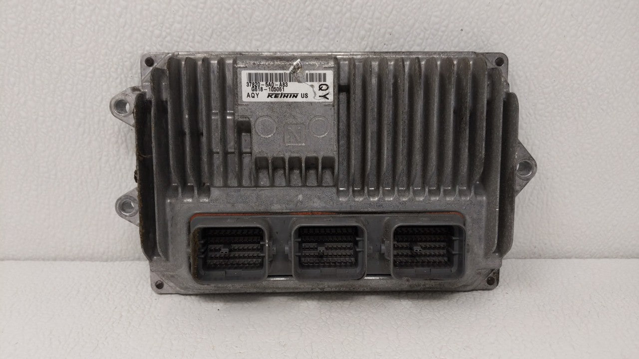 2015 Honda Accord PCM Engine Control Computer ECU ECM PCU OEM P/N:37820-5A0-B24 37820-5A0-A83 Fits OEM Used Auto Parts - Oem