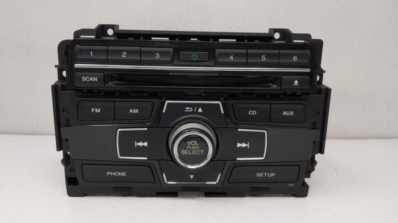 2013-2015 Honda Civic Am Fm Cd Player Radio Receiver - Oemusedautoparts1.com