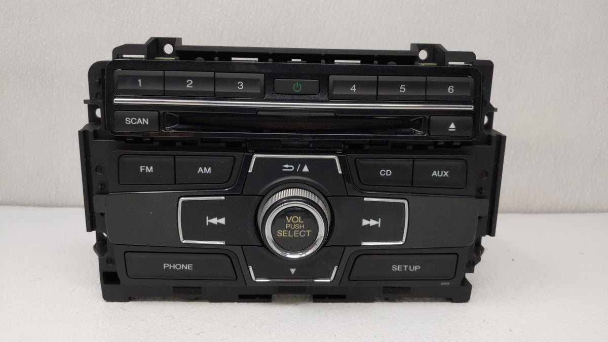 2013-2015 Honda Civic Radio AM FM Cd Player Receiver Replacement P/N:39100-TR3-A314-M1 39100-TS8-L314-M1 Fits Fits 2013 2014