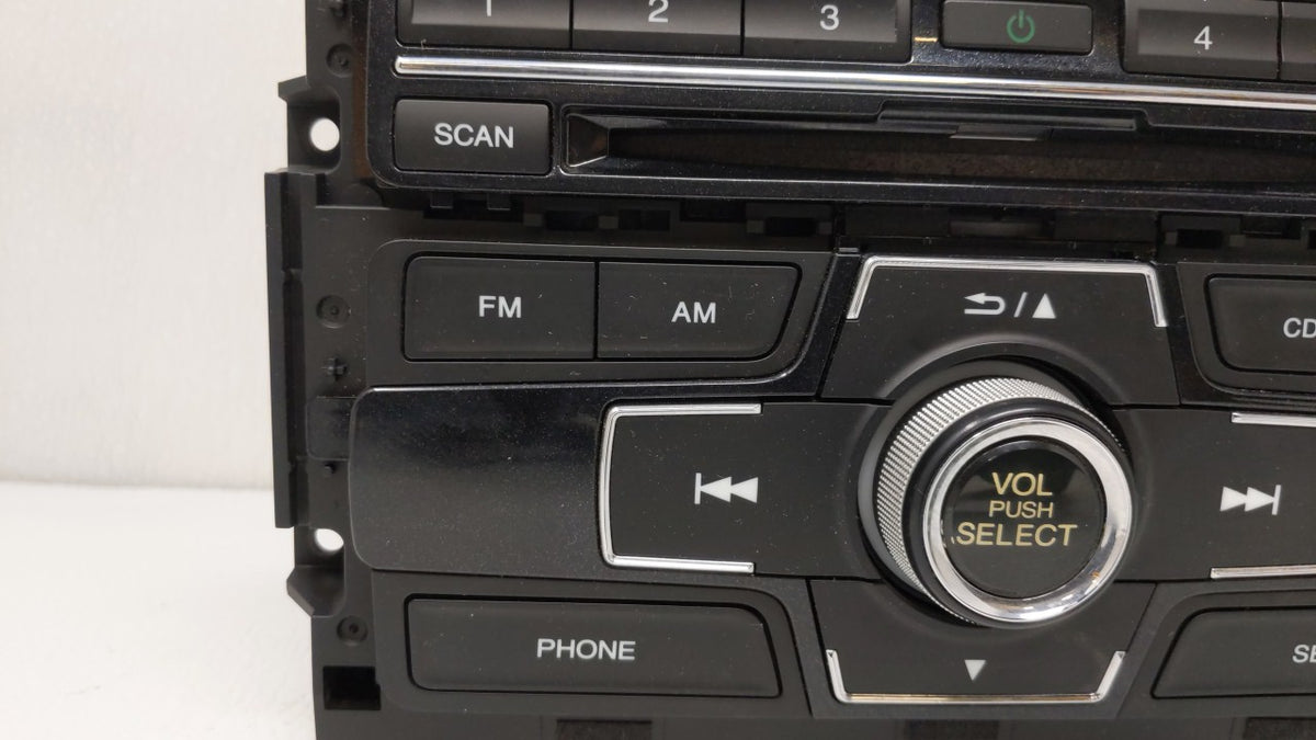 2013-2015 Honda Civic Radio AM FM Cd Player Receiver Replacement P/N:39100-TR3-A314-M1 39100-TS8-L314-M1 Fits Fits 2013 2014