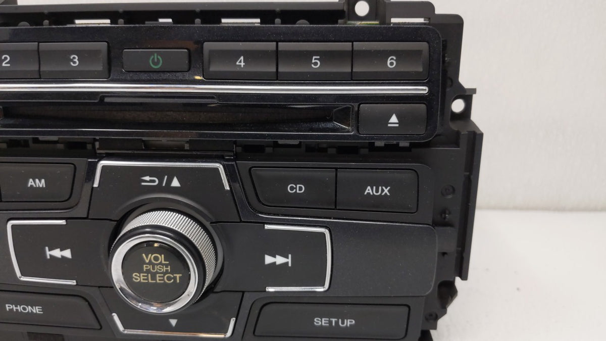 2013-2015 Honda Civic Radio AM FM Cd Player Receiver Replacement P/N:39100-TR3-A314-M1 39100-TS8-L314-M1 Fits Fits 2013 2014