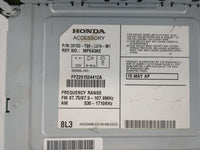 2013-2015 Honda Civic Radio AM FM Cd Player Receiver Replacement P/N:39100-TS8-L314-M1 39100-TR3-A314-M1 Fits Fits 2013 2014