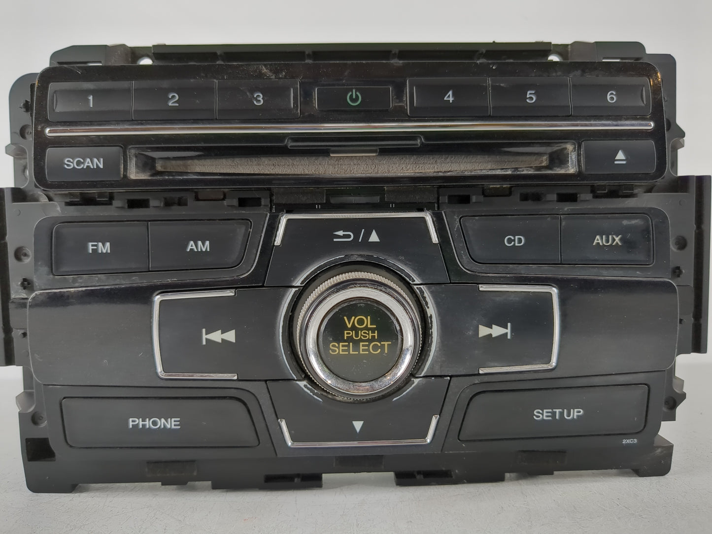 2014-2015 Honda Civic Radio AM FM Cd Player Receiver Replacement P/N:39100-TR3-A314-M1 Fits Fits 2014 2015 OEM Used Auto Par
