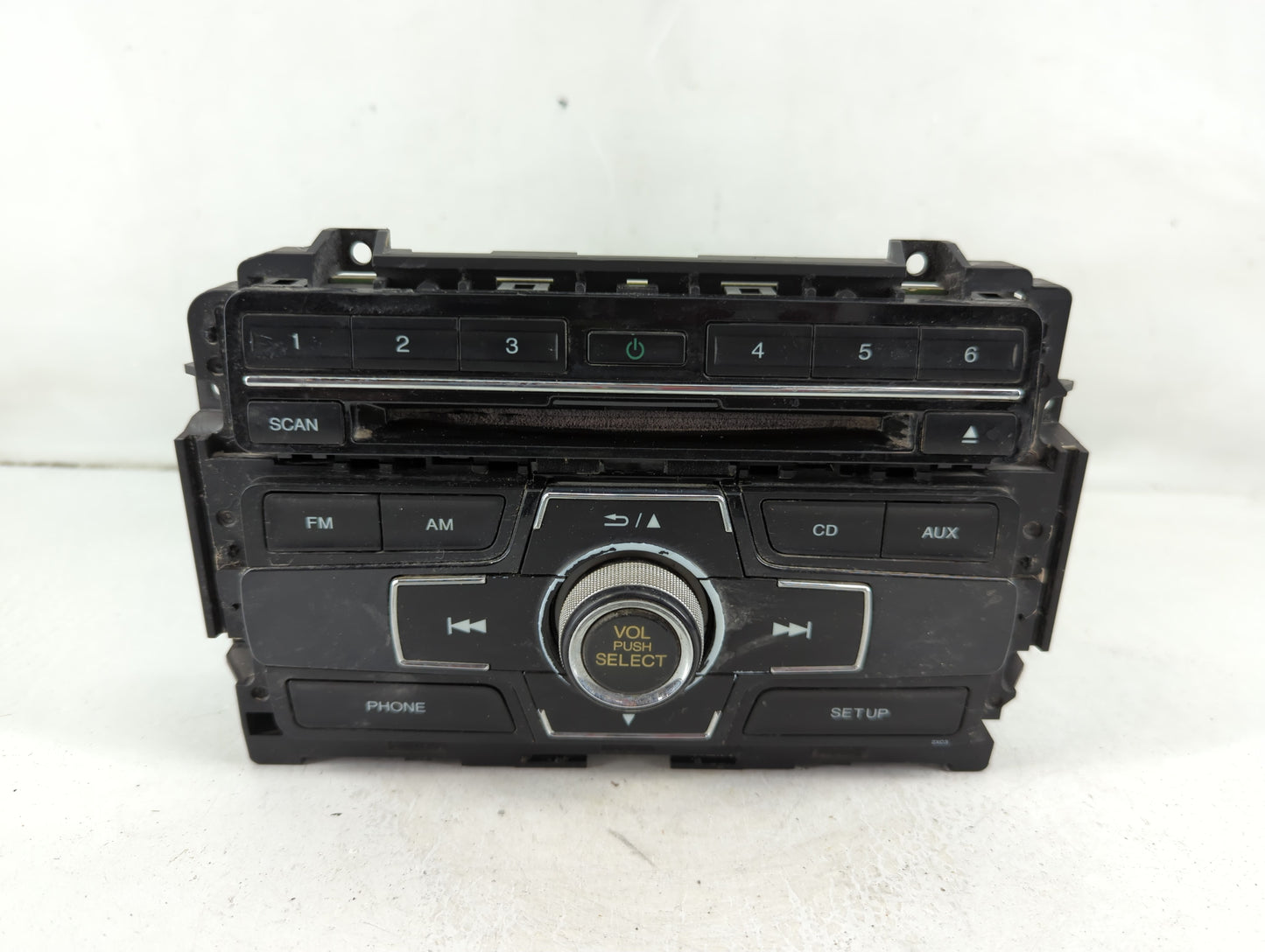 2014-2015 Honda Civic Radio AM FM Cd Player Receiver Replacement P/N:39100-TR3-A314-M1 Fits Fits 2014 2015 OEM Used Auto Par