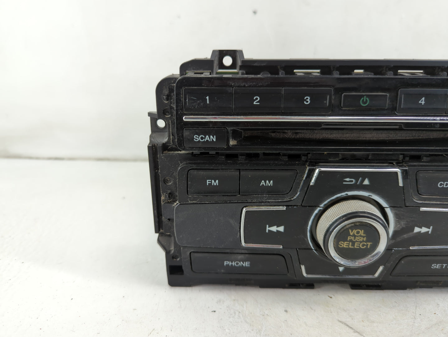 2014-2015 Honda Civic Radio AM FM Cd Player Receiver Replacement P/N:39100-TR3-A314-M1 Fits Fits 2014 2015 OEM Used Auto Par