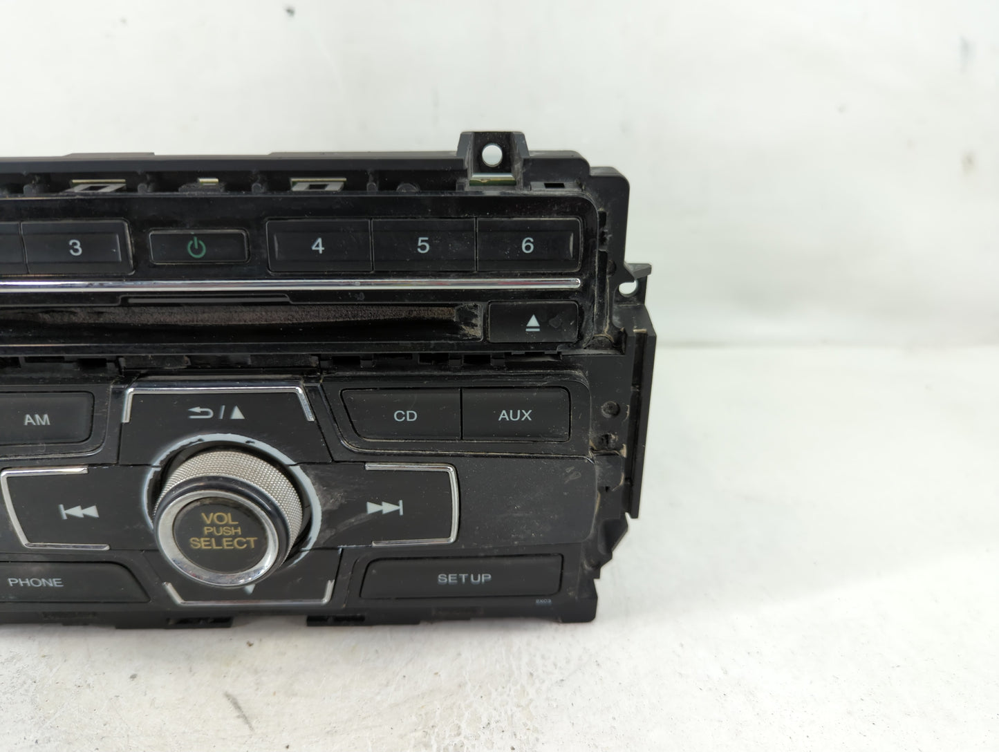 2014-2015 Honda Civic Radio AM FM Cd Player Receiver Replacement P/N:39100-TR3-A314-M1 Fits Fits 2014 2015 OEM Used Auto Par