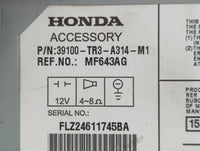 2014-2015 Honda Civic Radio AM FM Cd Player Receiver Replacement P/N:39100-TR3-A314-M1 Fits Fits 2014 2015 OEM Used Auto Par