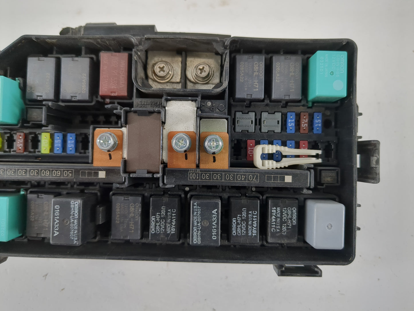 2012-2015 Honda Civic Fusebox Fuse Box Panel Relay Module P/N:TR0 A012 AO Fits Fits 2012 2013 2014 2015 OEM Used Auto Parts 