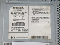 2013-2015 Honda Civic Radio AM FM Cd Player Receiver Replacement P/N:39100-TR3-A314-M1 Fits Fits 2013 2014 2015 OEM Used Aut