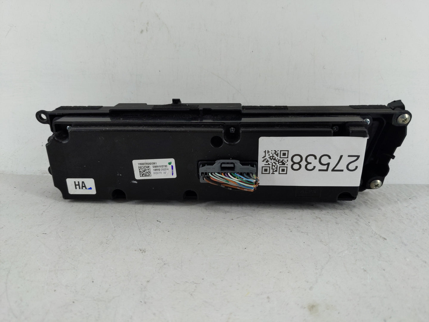 2013-2015 Honda Civic Climate Control Module Temperature AC/Heater Replacement P/N:79500TR6A013M1 Fits Fits 2013 2014 2015 O