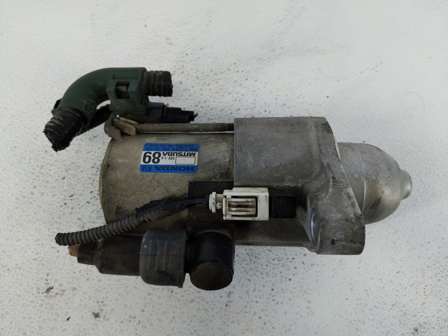 2013-2015 Honda Civic Car Starter Motor Solenoid OEM P/N:SM-74014 Fits Fits 2013 2014 2015 2016 2017 2018 2019 2020 2021 202