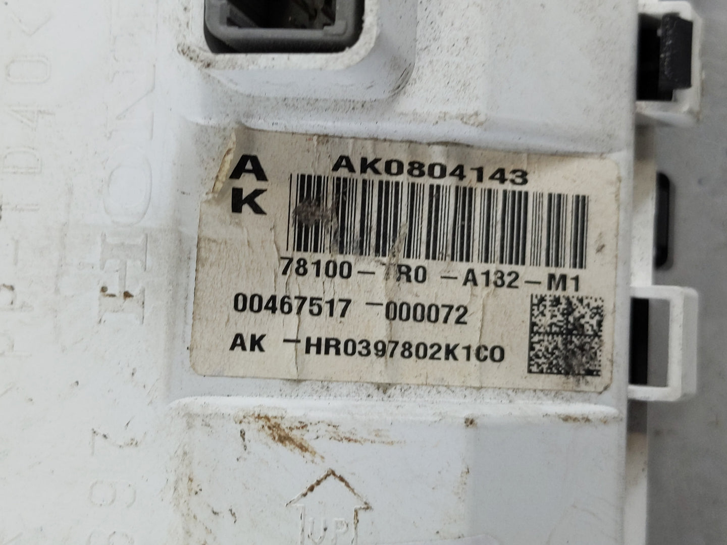 2014-2015 Honda Civic Instrument Cluster Speedometer Gauges P/N:78100-TR0-A132-M1 Fits Fits 2014 2015 OEM Used Auto Parts - 