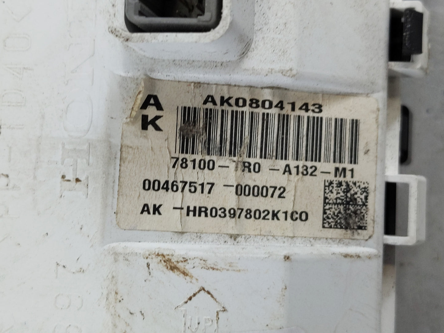 2014-2015 Honda Civic Instrument Cluster Speedometer Gauges P/N:78100-TR0-A132-M1 Fits Fits 2014 2015 OEM Used Auto Parts - 