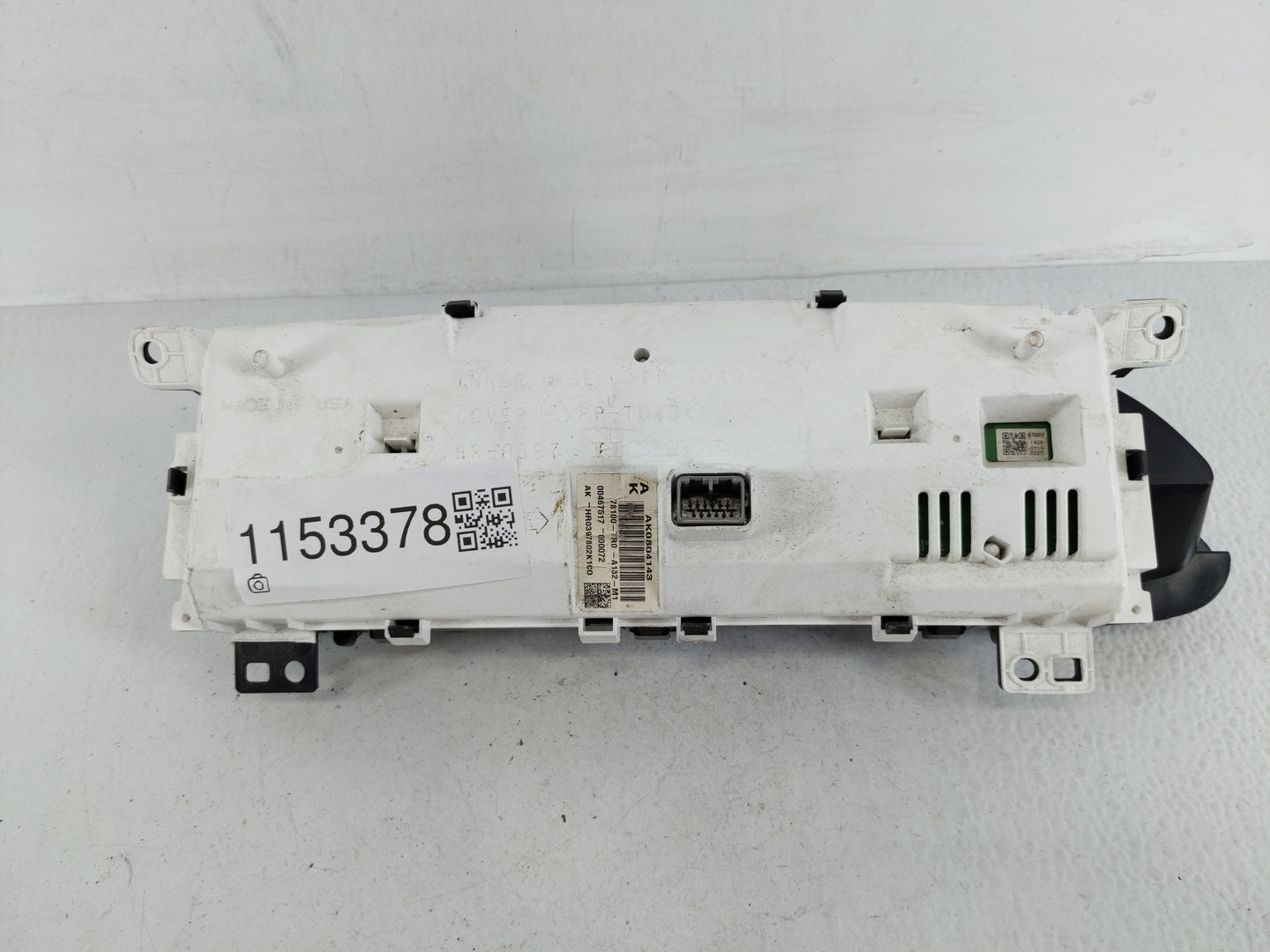 2014-2015 Honda Civic Instrument Cluster Speedometer Gauges P/N:78100-TR0-A132-M1 Fits Fits 2014 2015 OEM Used Auto Parts - 