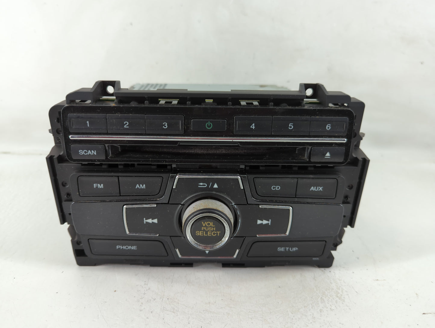 2015 Honda Civic Radio AM FM Cd Player Receiver Replacement P/N:39100-TR3-A314-M1 Fits OEM Used Auto Parts - Oemusedautopart