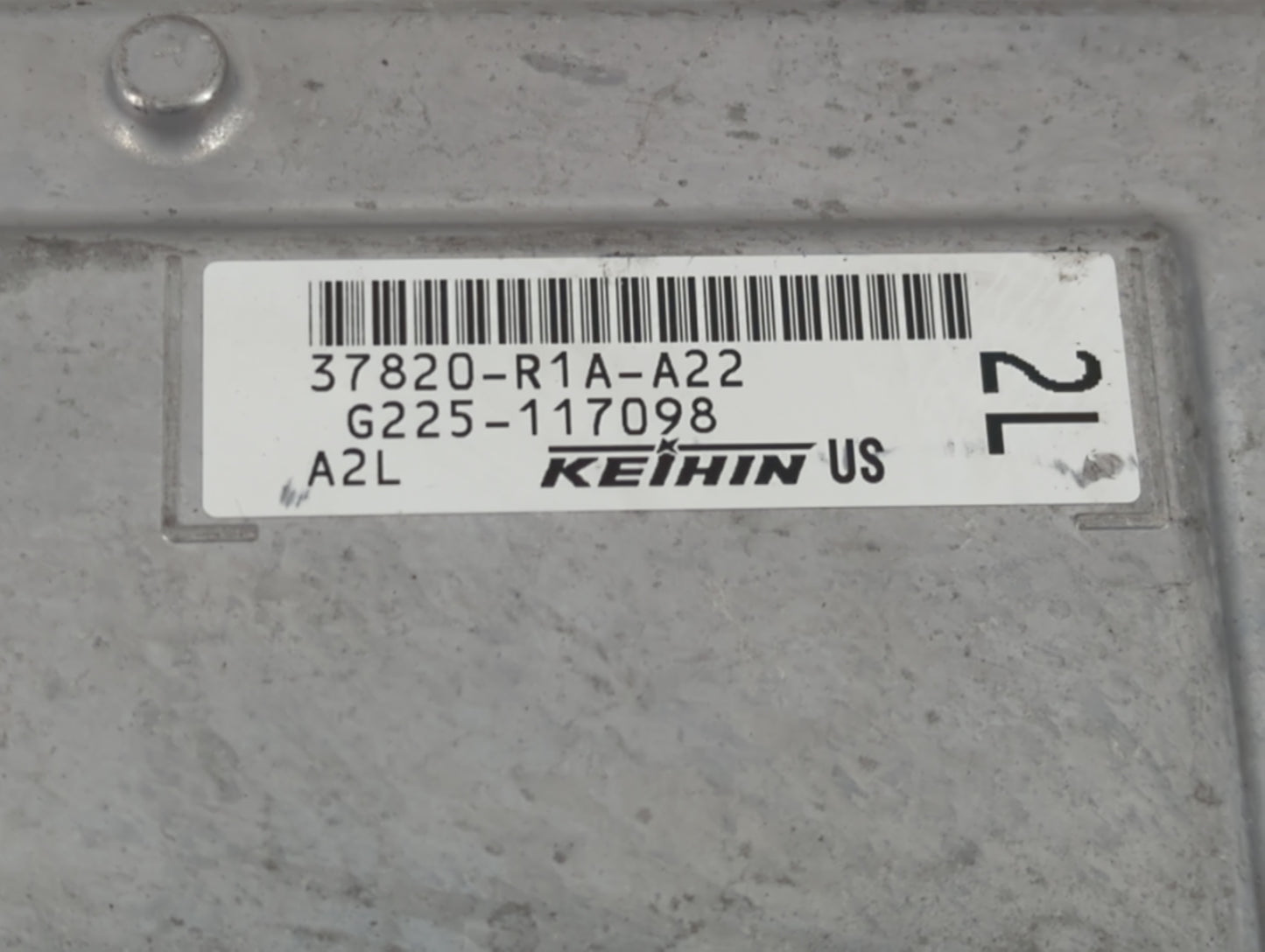 2014-2015 Honda Civic PCM Engine Control Computer ECU ECM PCU OEM P/N:37820-R1A-A22 Fits Fits 2014 2015 OEM Used Auto Parts 