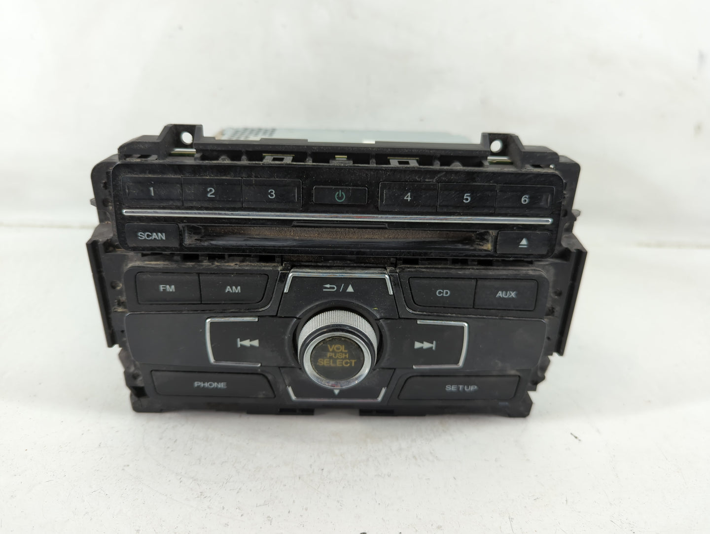 2014-2015 Honda Civic Radio AM FM Cd Player Receiver Replacement P/N:39100-TR3-A314-M1 Fits Fits 2014 2015 OEM Used Auto Par