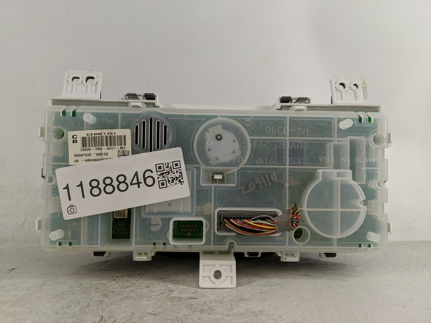 2014-2015 Honda Civic Instrument Cluster Speedometer Gauges P/N:78200-TR3-A011-M1 Fits Fits 2014 2015 OEM Used Auto Parts - 