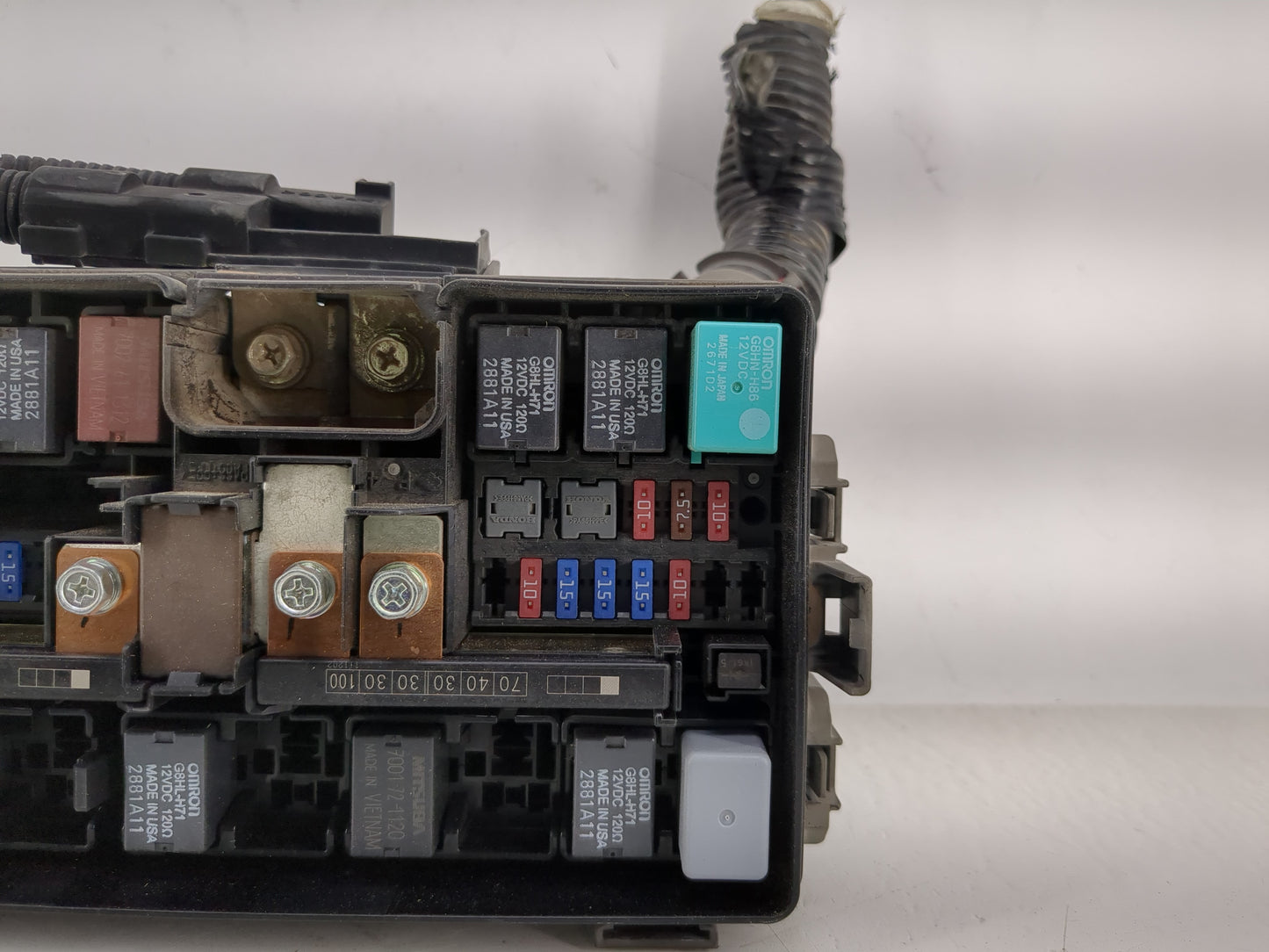 2012-2015 Honda Civic Fusebox Fuse Box Panel Relay Module P/N:TR0 A012 Fits Fits 2012 2013 2014 2015 OEM Used Auto Parts - O