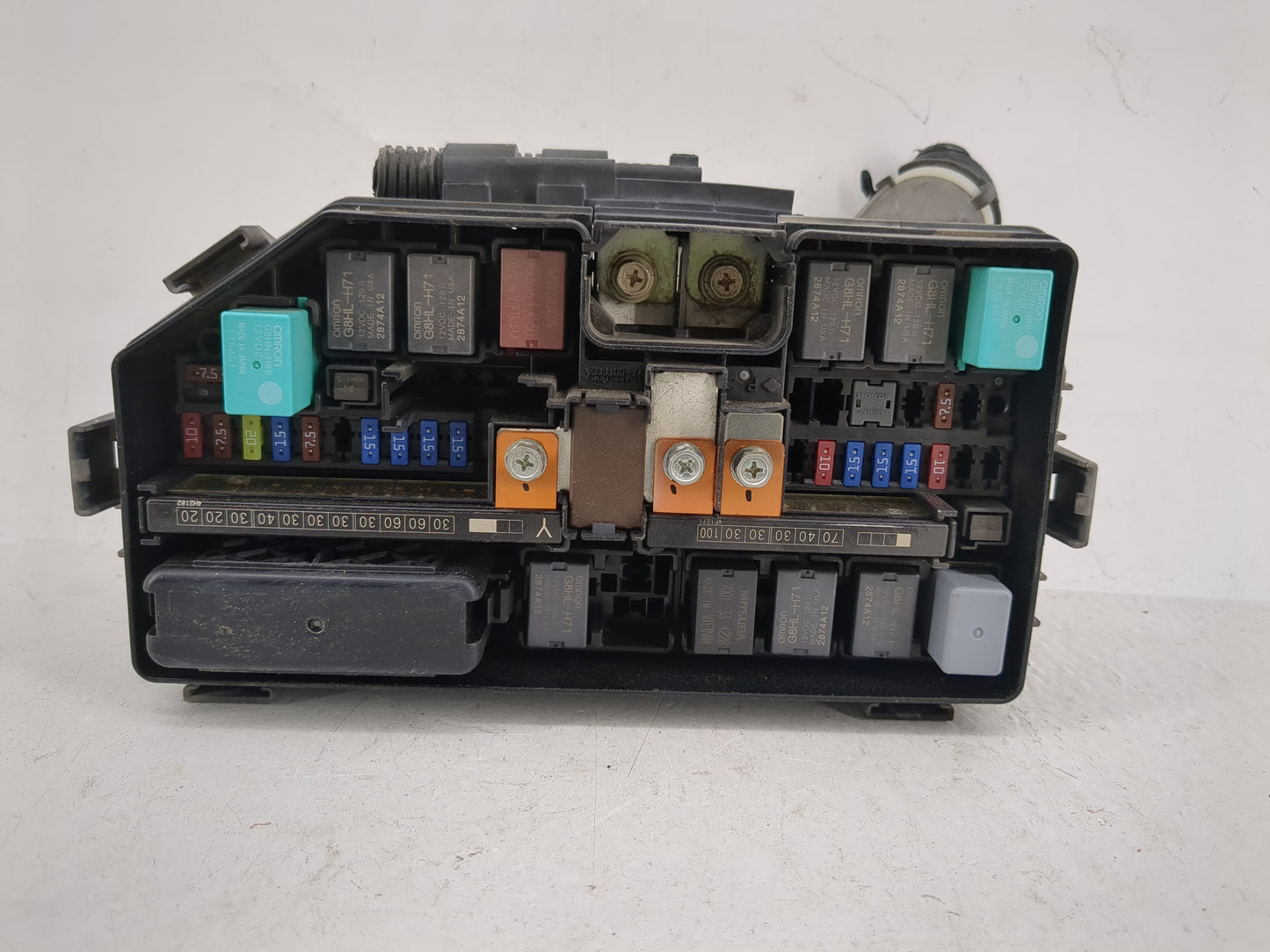 2012-2015 Honda Civic Fusebox Fuse Box Panel Relay Module P/N:G8HL-H71 Fits Fits 2012 2013 2014 2015 OEM Used Auto Parts - O