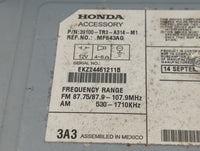 2013-2015 Honda Civic Radio AM FM Cd Player Receiver Replacement P/N:39100-TR3-A314-M1 Fits Fits 2013 2014 2015 OEM Used Aut
