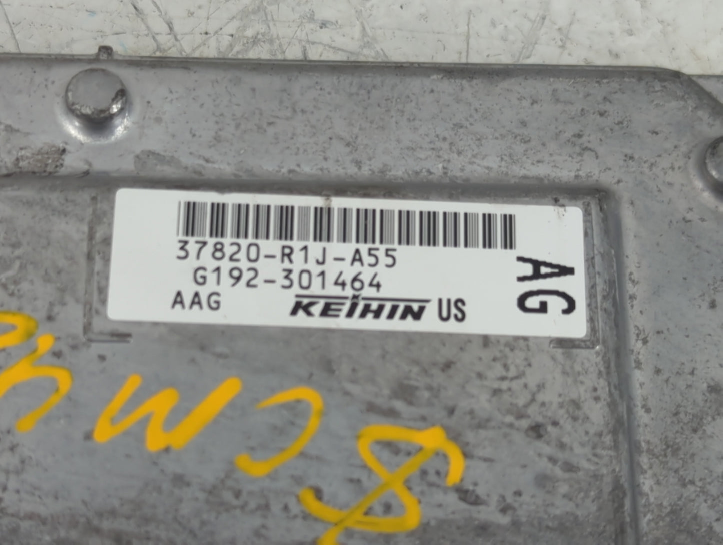 2014-2015 Honda Civic PCM Engine Control Computer ECU ECM PCU OEM P/N:37820-R1J-A55 Fits Fits 2014 2015 OEM Used Auto Parts 