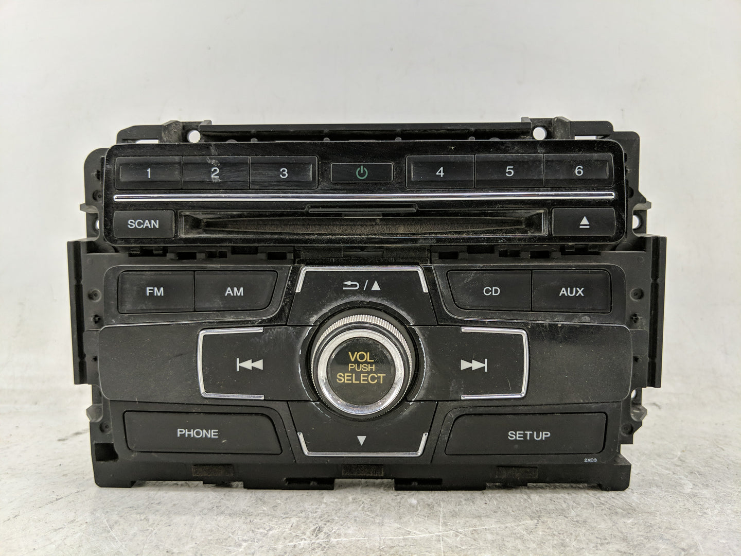 2015 Honda Civic Radio AM FM Cd Player Receiver Replacement P/N:39100-TR3-A314-M1 Fits OEM Used Auto Parts - Oemusedautopart