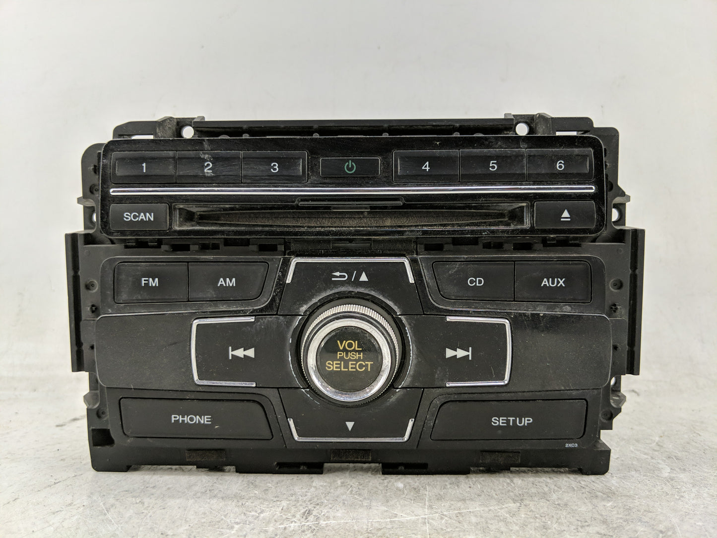 2015 Honda Civic Radio AM FM Cd Player Receiver Replacement P/N:39100-TR3-A314-M1 Fits OEM Used Auto Parts - Oemusedautopart