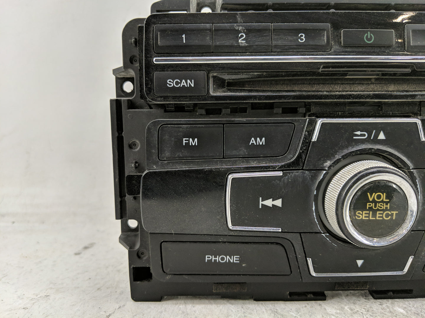 2015 Honda Civic Radio AM FM Cd Player Receiver Replacement P/N:39100-TR3-A314-M1 Fits OEM Used Auto Parts - Oemusedautopart