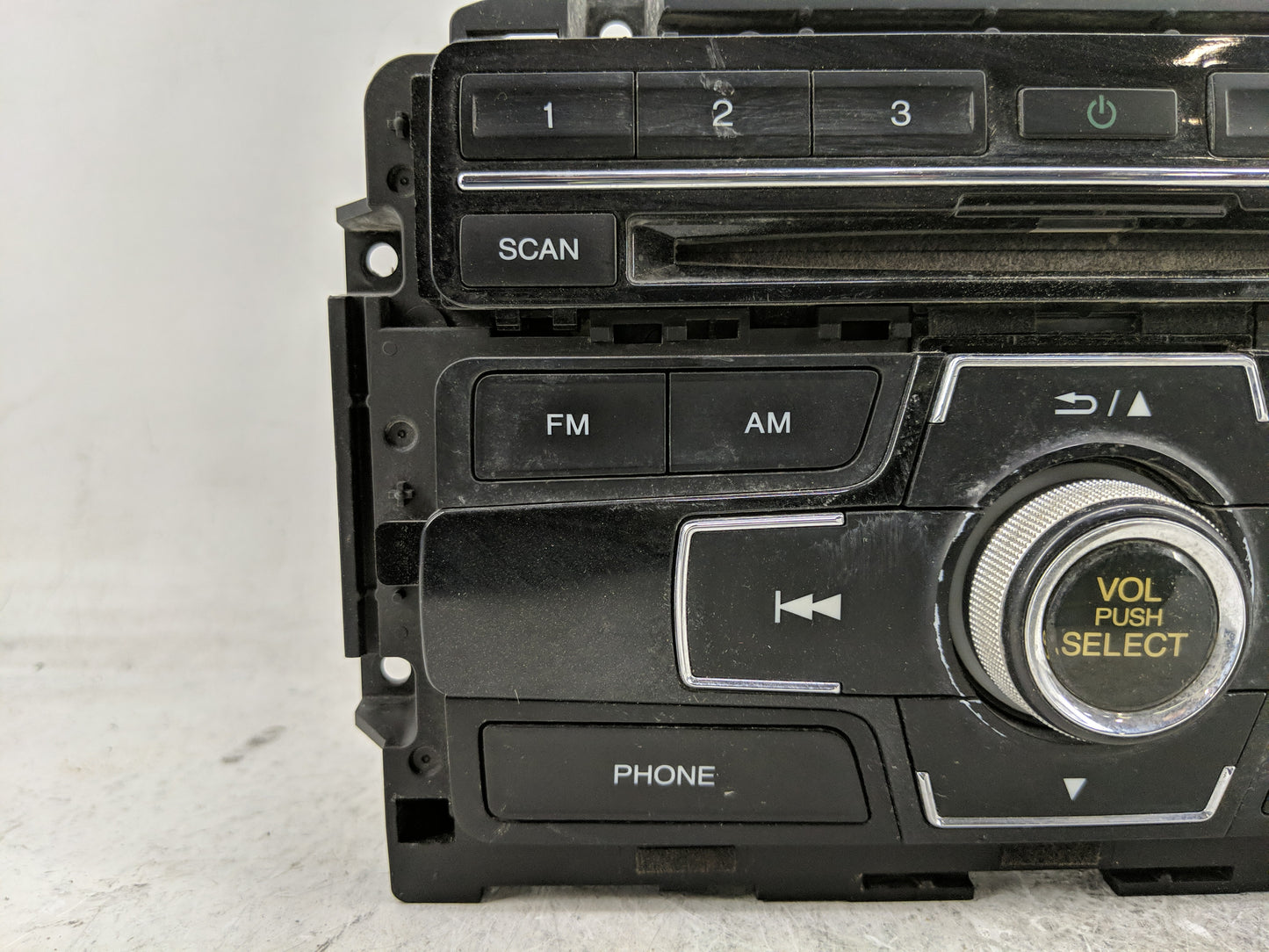 2015 Honda Civic Radio AM FM Cd Player Receiver Replacement P/N:39100-TR3-A314-M1 Fits OEM Used Auto Parts - Oemusedautopart