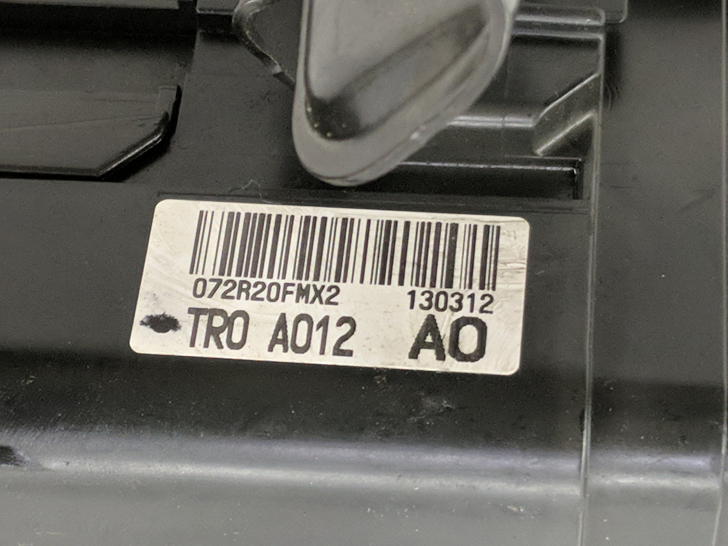 2012-2015 Honda Civic Fusebox Fuse Box Panel Relay Module P/N:TR0 A012 Fits Fits 2012 2013 2014 2015 OEM Used Auto Parts - O