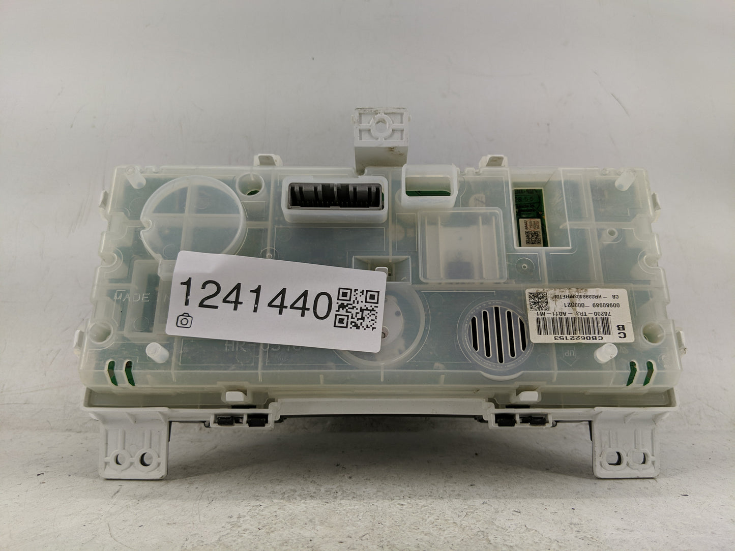 2015 Honda Civic Instrument Cluster Speedometer Gauges P/N:78200-TR3-A011-M1 Fits OEM Used Auto Parts - Oemusedautoparts1.co