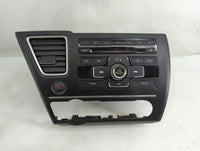 2013-2015 Honda Civic Radio AM FM Cd Player Receiver Replacement P/N:39100-TR3-A314-M1 Fits Fits 2013 2014 2015 OEM Used Aut
