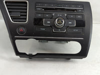 2013-2015 Honda Civic Radio AM FM Cd Player Receiver Replacement P/N:39100-TR3-A314-M1 Fits Fits 2013 2014 2015 OEM Used Aut