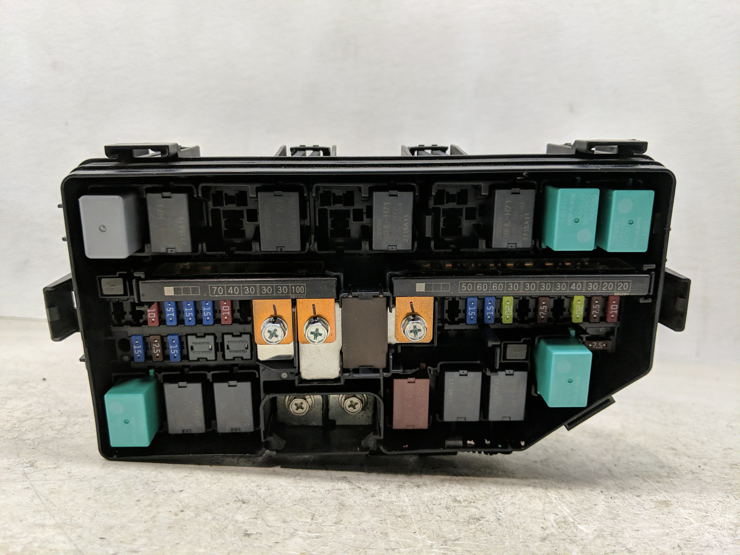 2012-2015 Honda Civic Fusebox Fuse Box Panel Relay Module Fits Fits 2012 2013 2014 2015 OEM Used Auto Parts - Oemusedautopar