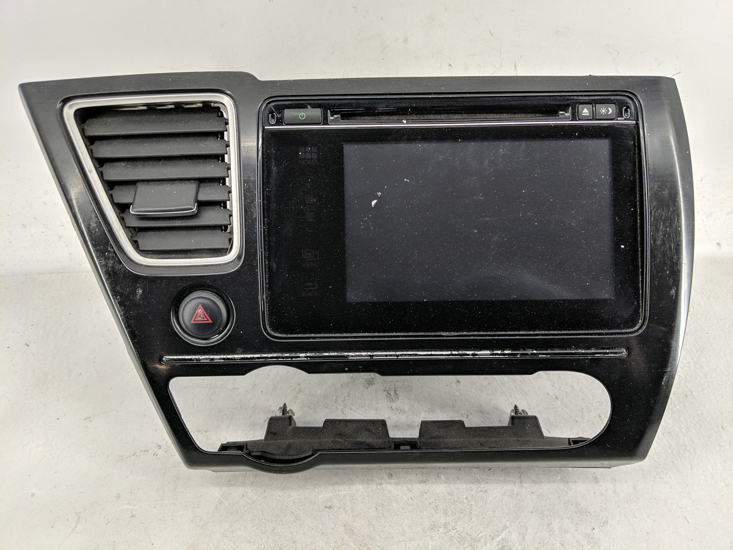 2014-2015 Honda Civic Radio AM FM Cd Player Receiver Replacement P/N:39100-TR6-A62-M1 Fits Fits 2014 2015 OEM Used Auto Part