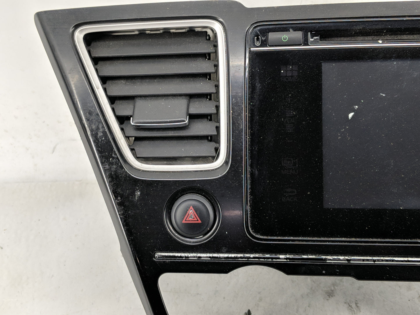 2014-2015 Honda Civic Radio AM FM Cd Player Receiver Replacement P/N:39100-TR6-A62-M1 Fits Fits 2014 2015 OEM Used Auto Part