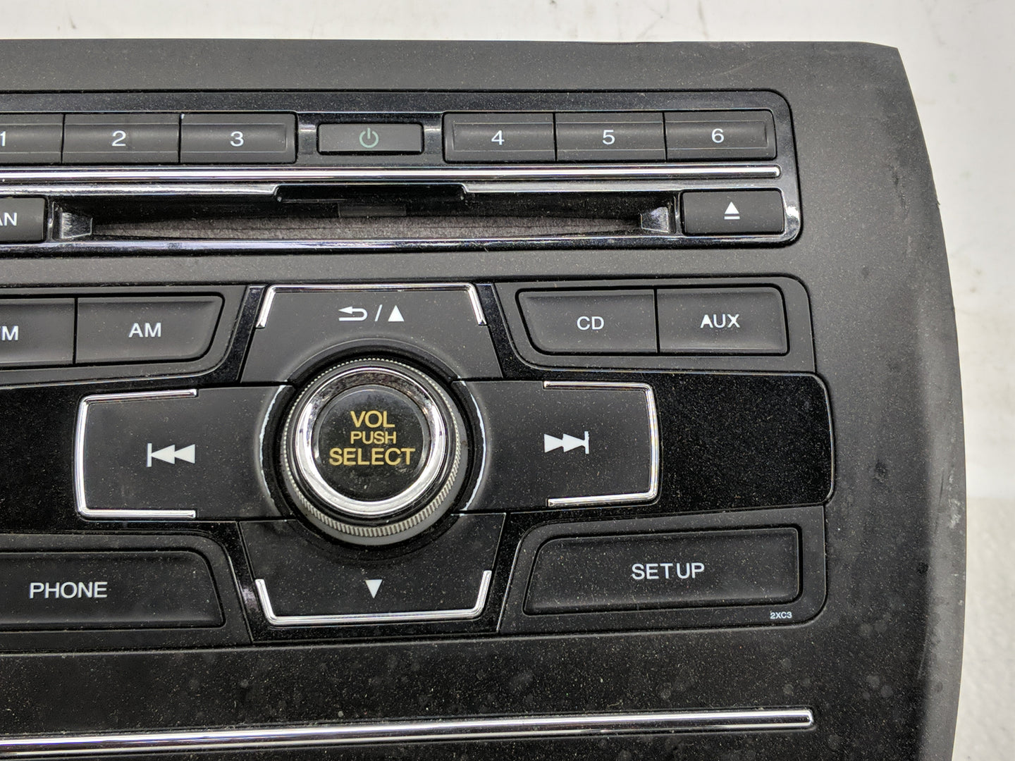 2013-2015 Honda Civic Radio AM FM Cd Player Receiver Replacement P/N:39100-TR3-A314-M1 Fits Fits 2013 2014 2015 OEM Used Aut