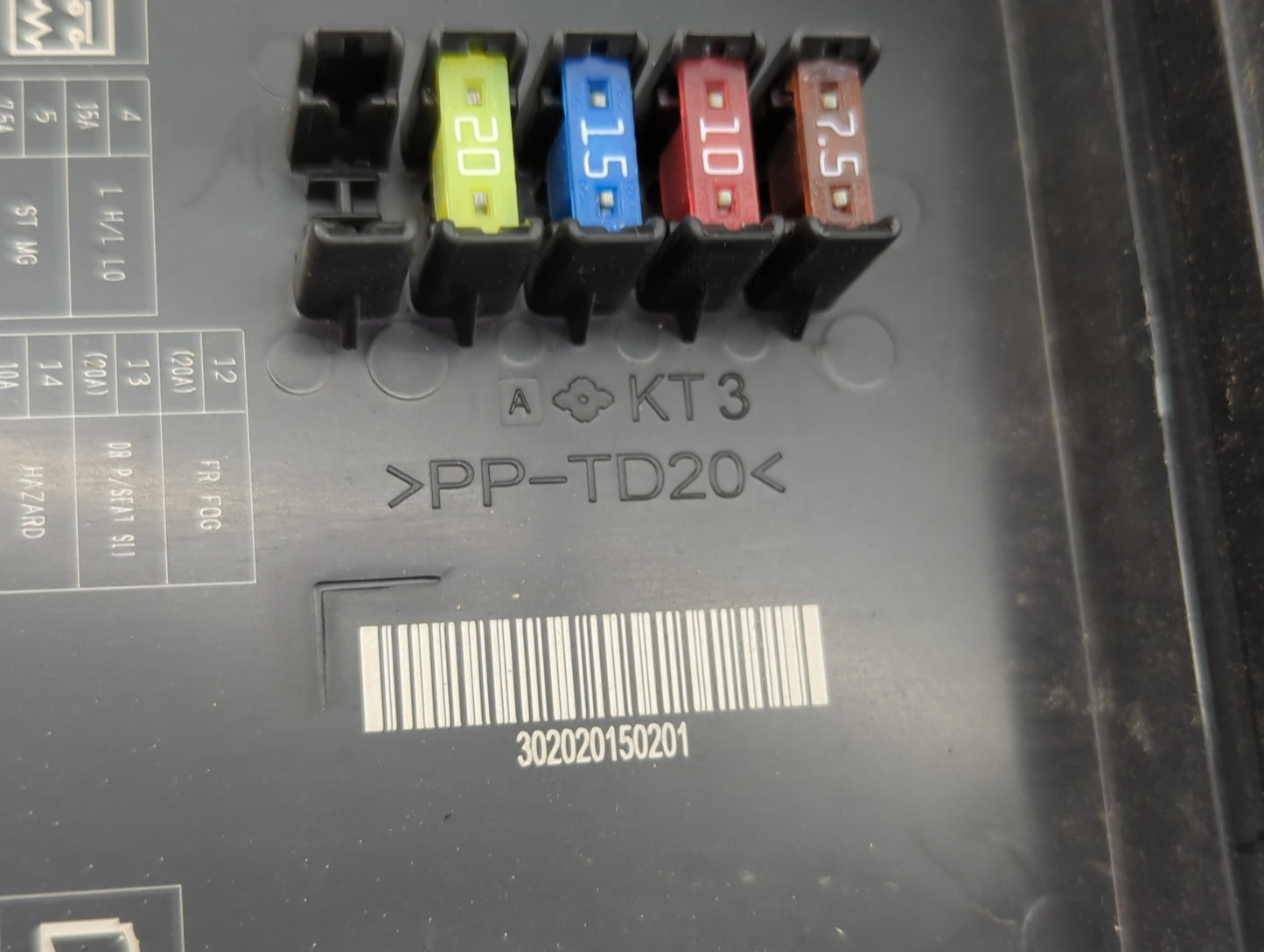 2012-2015 Honda Civic Fusebox Fuse Box Panel Relay Module Fits Fits 2012 2013 2014 2015 OEM Used Auto Parts - Oemusedautopar