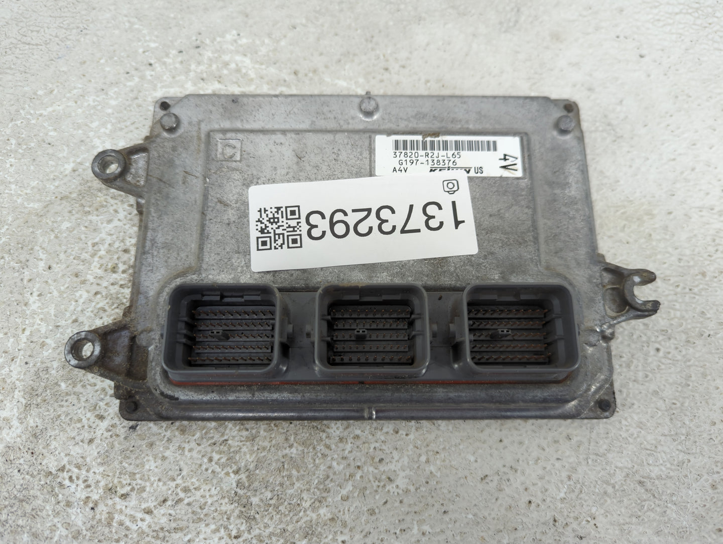 2013-2015 Honda Civic PCM Engine Control Computer ECU ECM PCU OEM P/N:37820-R2J-L65 Fits Fits 2013 2014 2015 OEM Used Auto P
