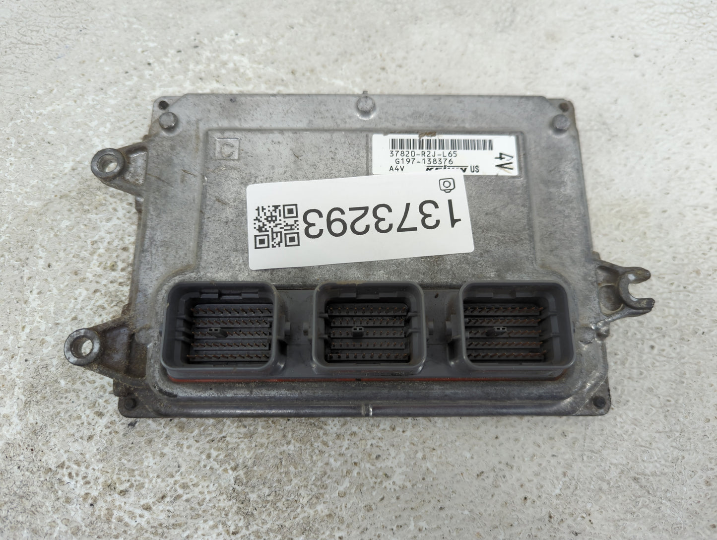 2013-2015 Honda Civic PCM Engine Control Computer ECU ECM PCU OEM P/N:37820-R2J-L65 Fits Fits 2013 2014 2015 OEM Used Auto P
