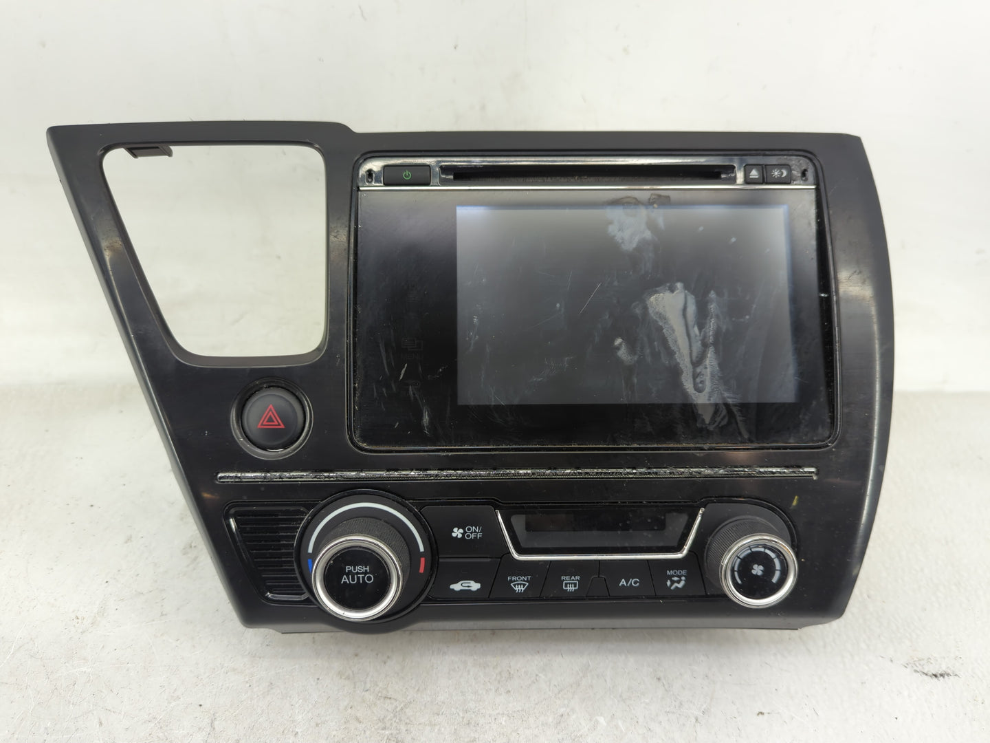 2014-2015 Honda Civic Radio AM FM Cd Player Receiver Replacement P/N:NR-241UH4CC00-T Fits Fits 2014 2015 OEM Used Auto Parts
