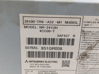 2014-2015 Honda Civic Radio AM FM Cd Player Receiver Replacement P/N:NR-241UH4CC00-T Fits Fits 2014 2015 OEM Used Auto Parts
