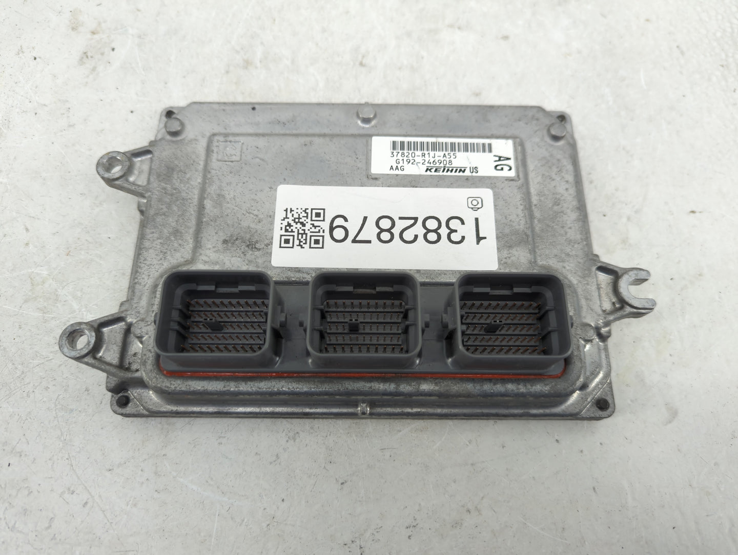 2014-2015 Honda Civic PCM Engine Control Computer ECU ECM PCU OEM P/N:37820-R1J-A55 Fits Fits 2014 2015 OEM Used Auto Parts 