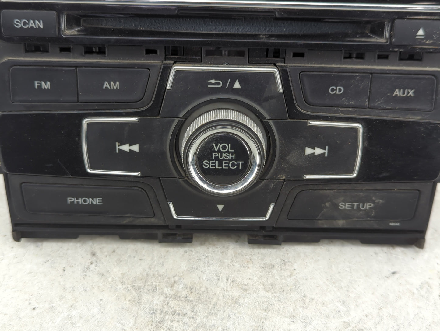2014-2015 Honda Civic Radio AM FM Cd Player Receiver Replacement P/N:39100-TS8-L41 Fits Fits 2014 2015 OEM Used Auto Parts -