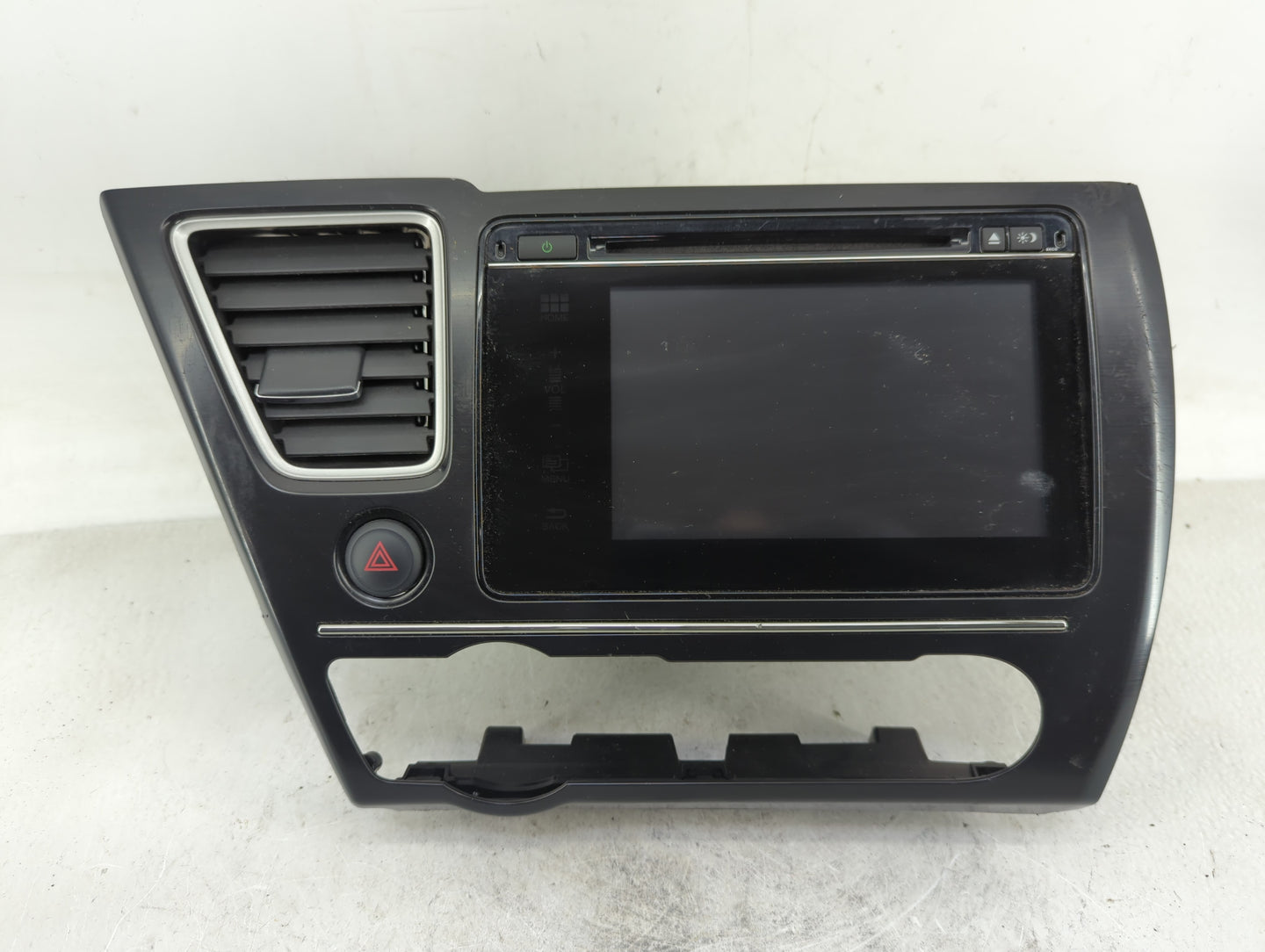 2014-2015 Honda Civic Radio AM FM Cd Player Receiver Replacement P/N:39100-TR6-A52-M1 Fits Fits 2014 2015 OEM Used Auto Part