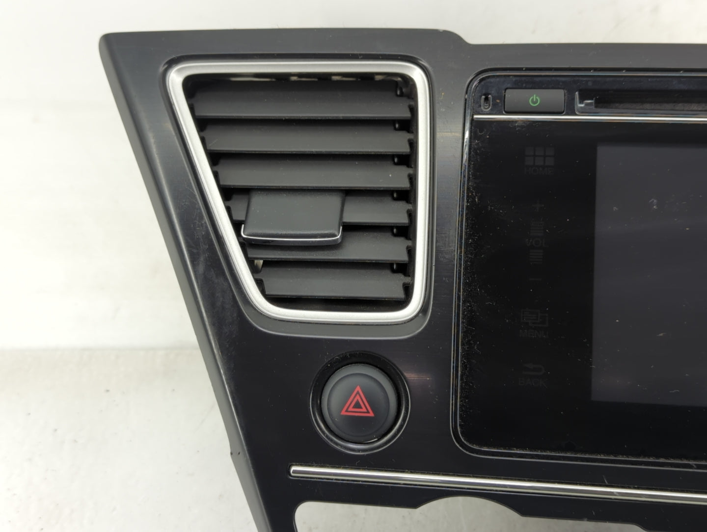 2014-2015 Honda Civic Radio AM FM Cd Player Receiver Replacement P/N:39100-TR6-A52-M1 Fits Fits 2014 2015 OEM Used Auto Part